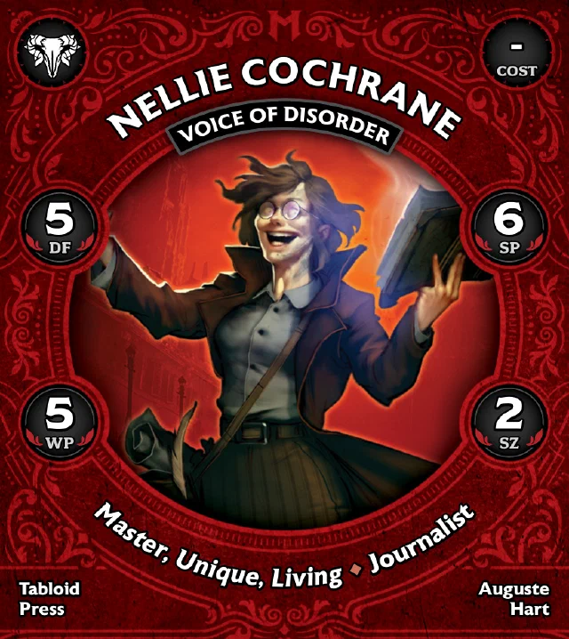 Nellie Cochrane, Voice of Disorder front