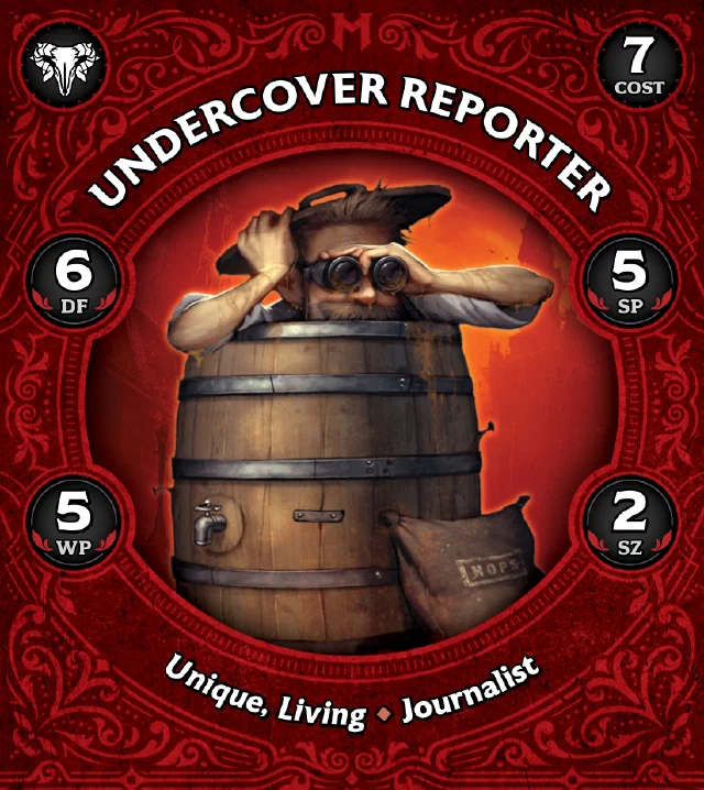 Undercover Reporte R front