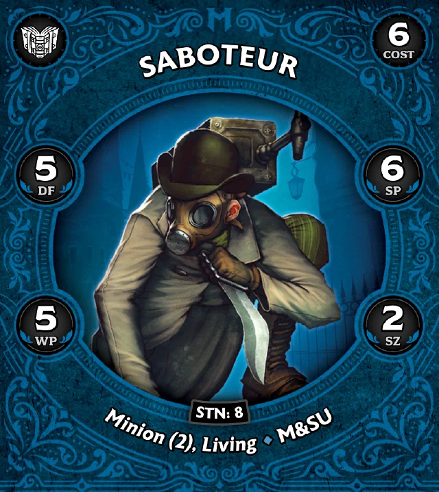 Saboteur B front