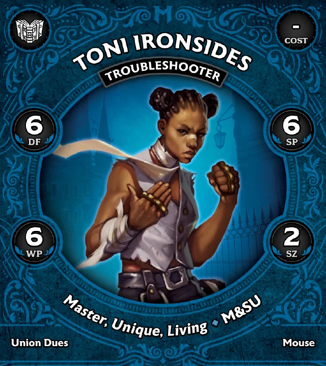 Toni Ironsides, Troubleshooter front