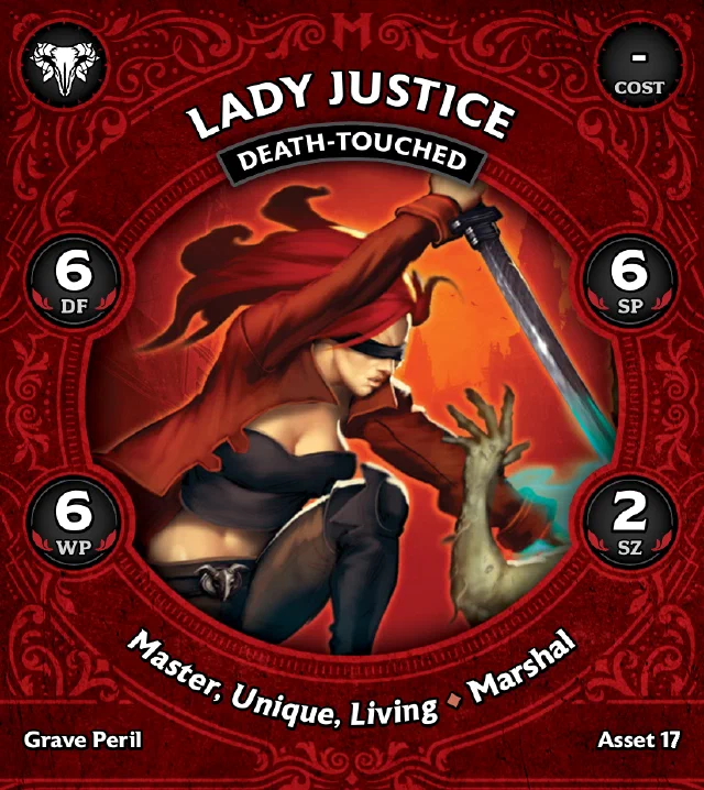 Lady Justice, Death Touched front