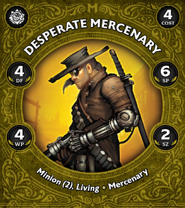Desperate Mercenary B front