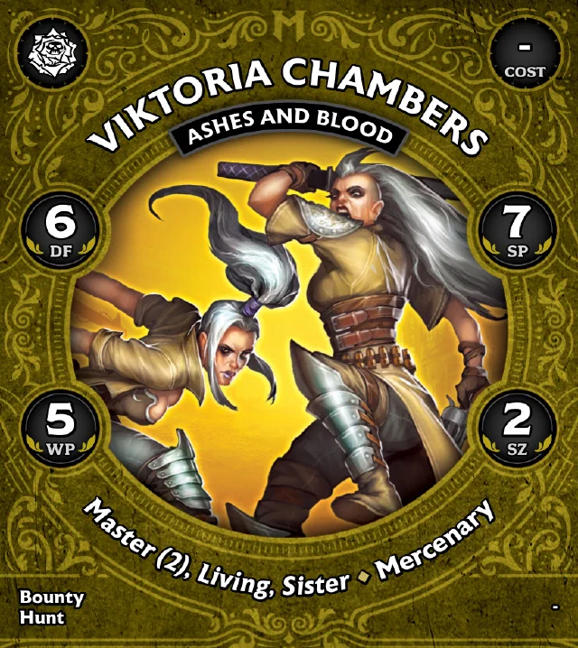 Viktoria Chambers, Ashes and Blood front
