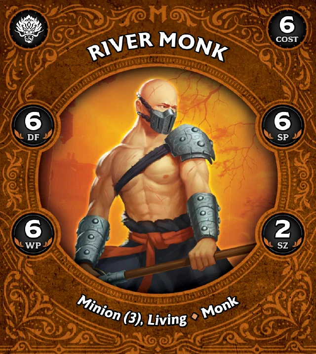 River Monk C front