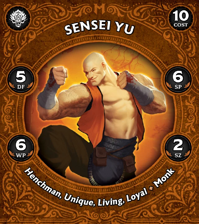 Sensei Yu front
