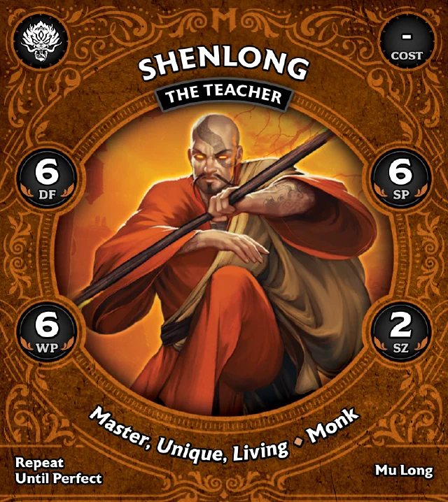 Shenlong, The Teacher front