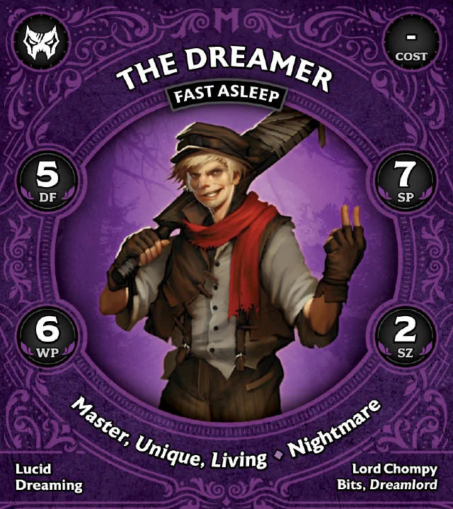 The Dreamer, Fast Asleep front