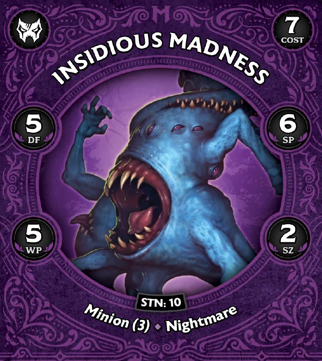 Insidious Madness A front