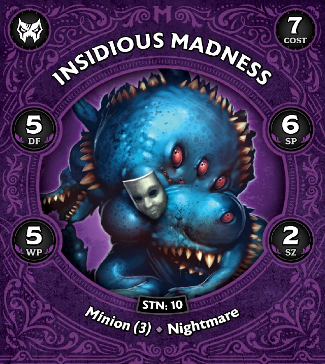 Insidious Madness C front