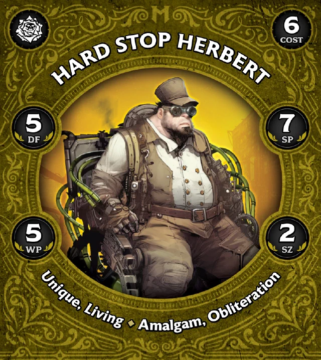 Hard Stop Herbert front