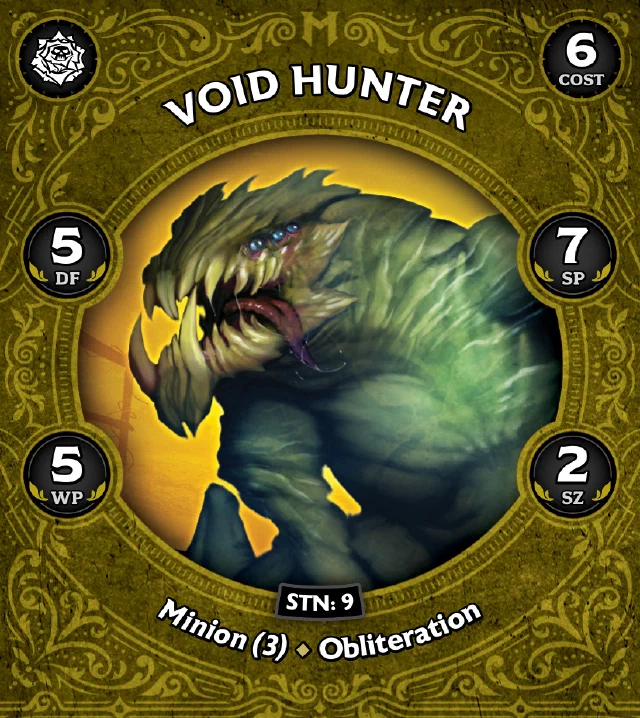Void Hunter B front