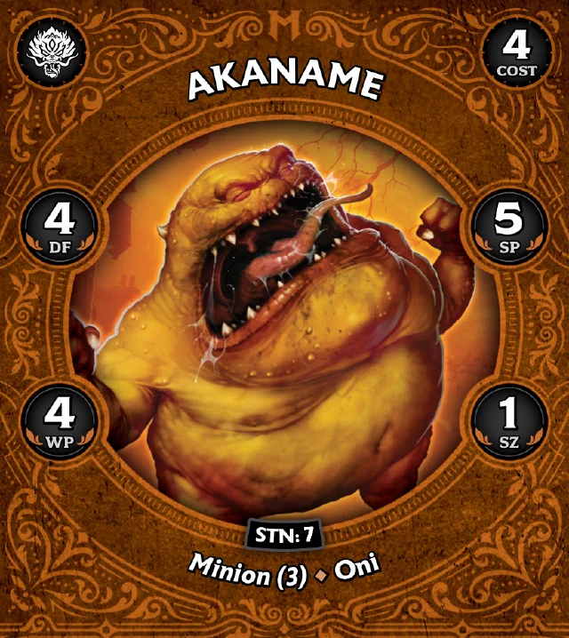 Akaname A front