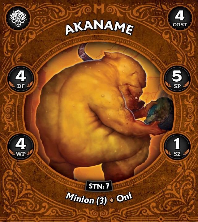 Akaname C front
