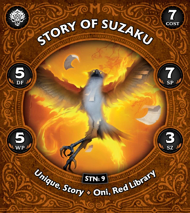 Red Library Story of Suzaku front