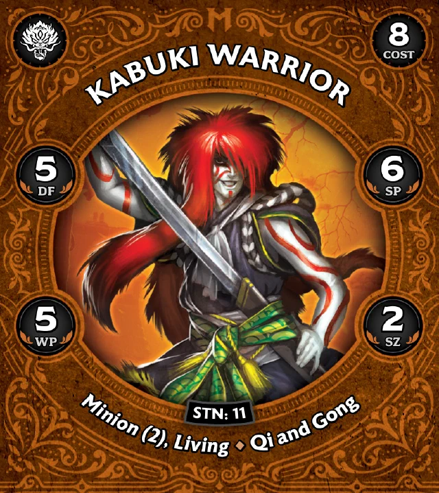 Kabuki Warrior A front
