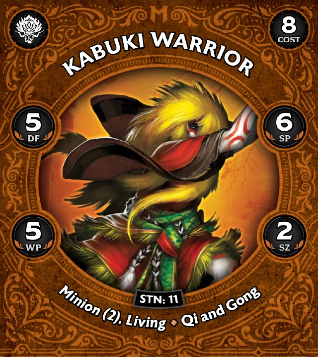 Kabuki Warrior B front
