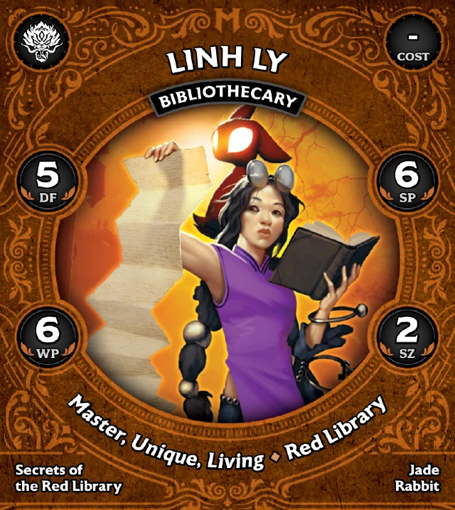 Linh Ly, Bibliothecary front