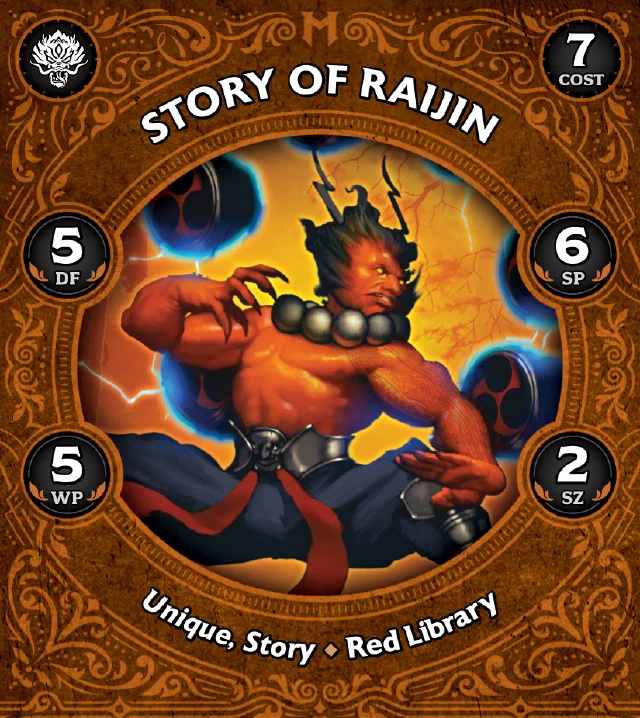 Story of, Raijin front