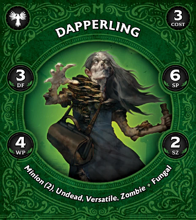 Fungal Dapperling A front