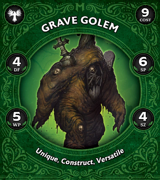 Grave Golem front