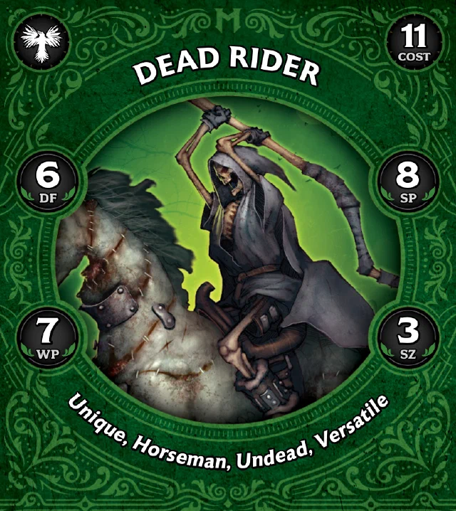 Horseman Dead Rider front