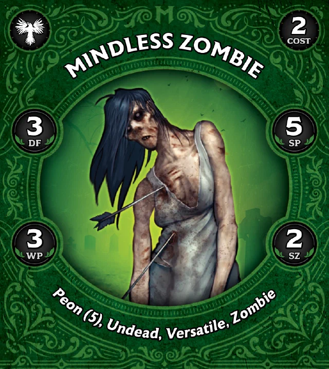 Mindless Zombie A front