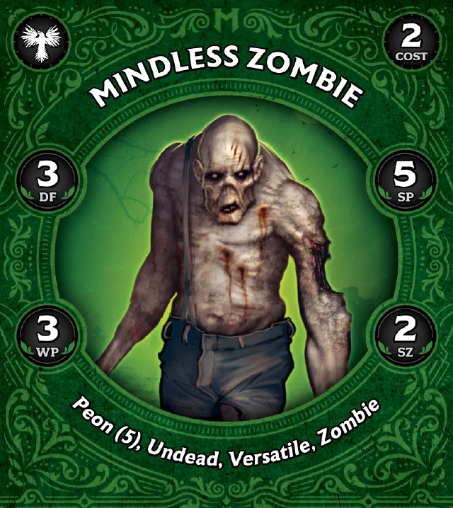 Mindless Zombie B front