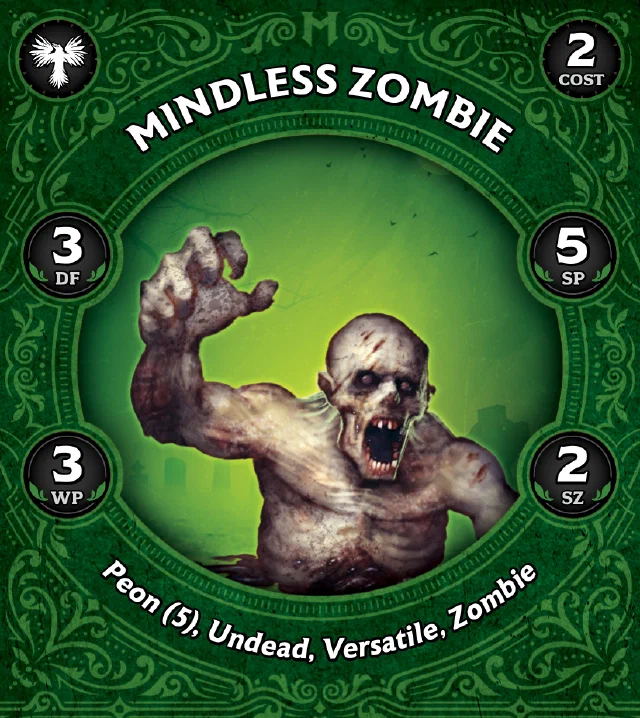 Mindless Zombie C front