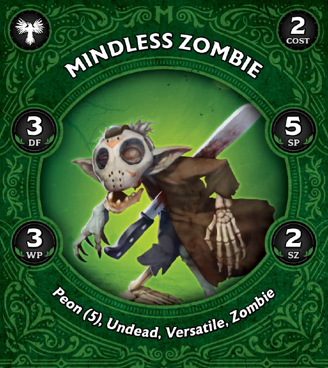 Mindless Zombie G front
