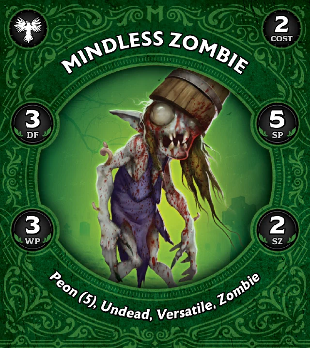 Mindless Zombie I front
