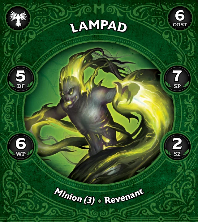 Lampad A front