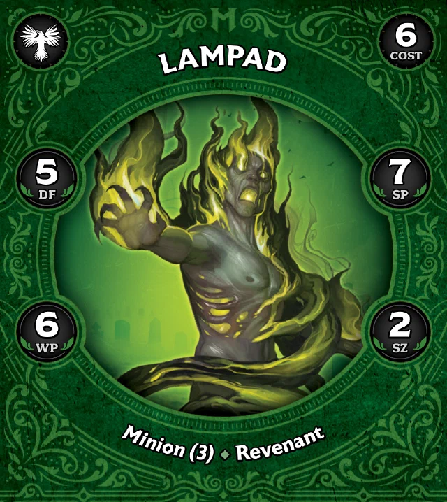 Lampad B front