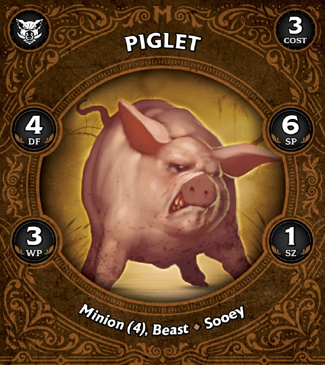 Piglet C front
