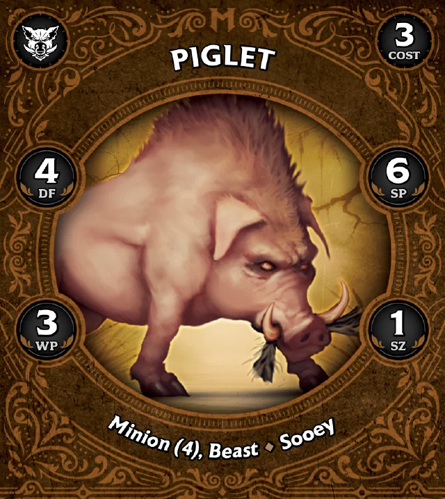 Piglet D front
