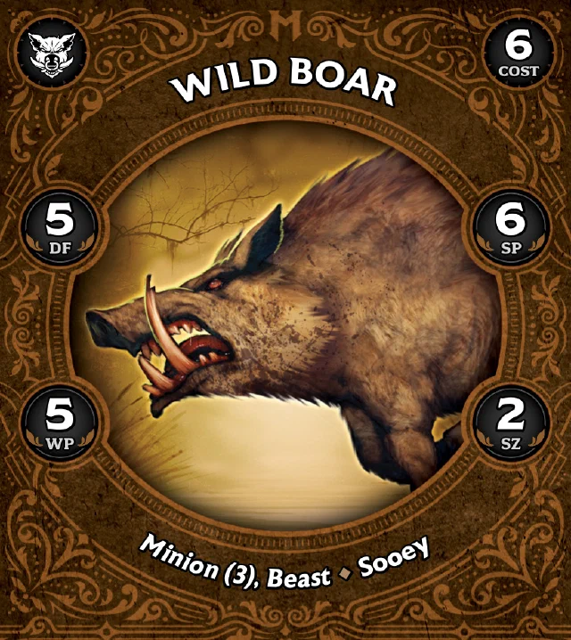 Wild Boar A front