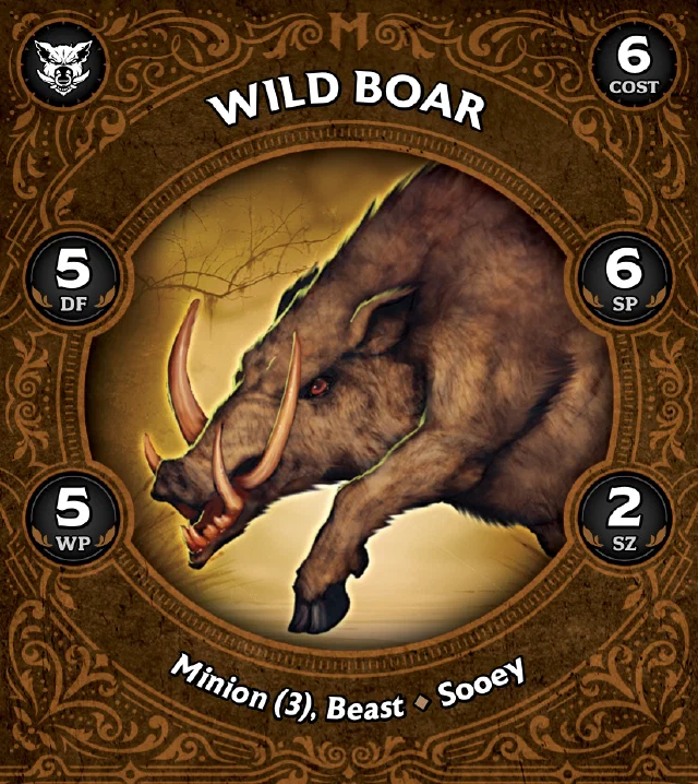 Wild Boar B front