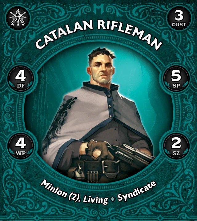 Catalan Rifleman A front