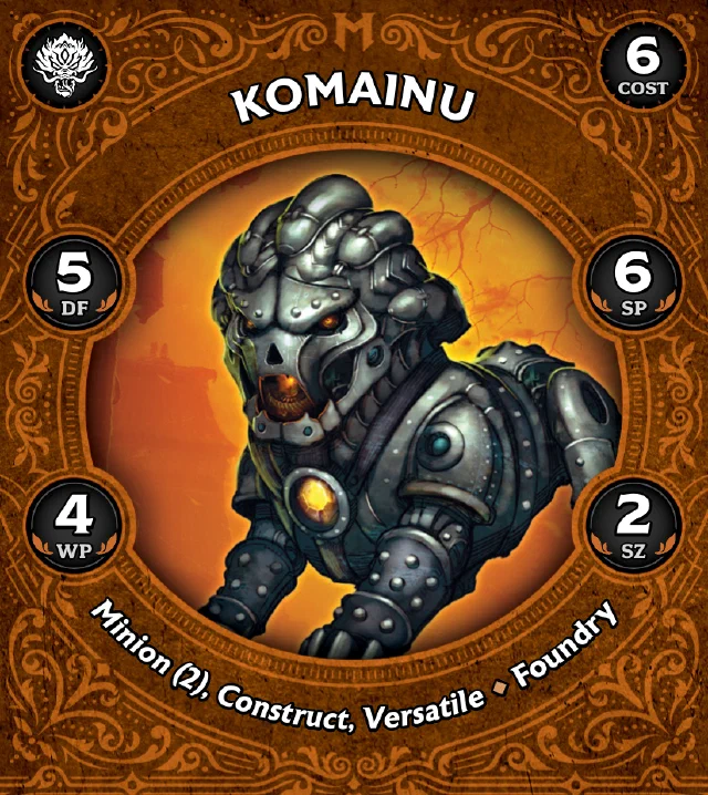 Komainu A front