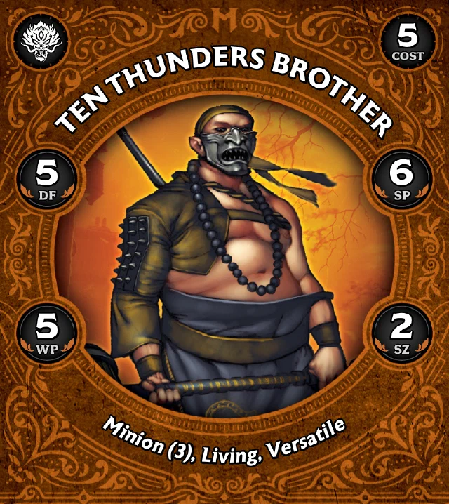 Ten Thunders Brother B front