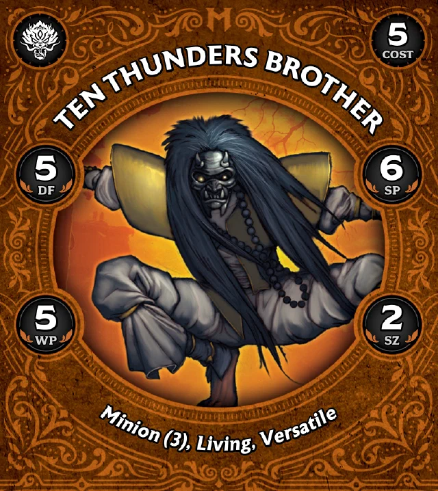 Ten Thunders Brother C front