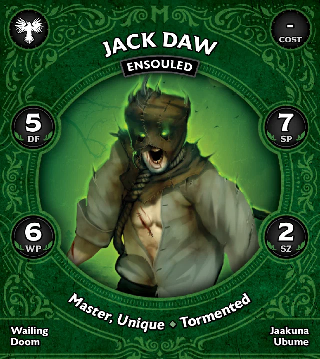 Jack Daw, Ensouled front