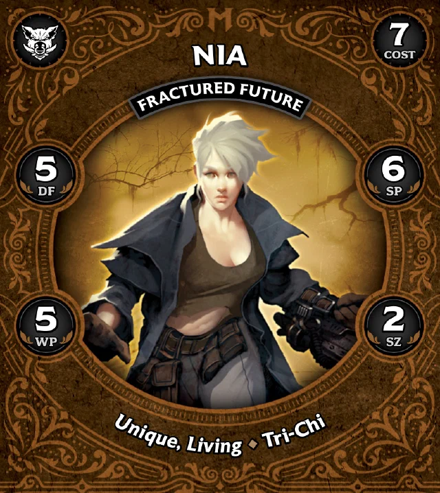 Nia, Fractured Future front