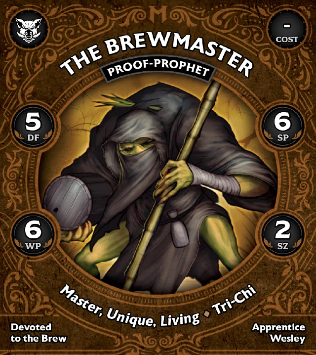 The Brewmaster, Proof-Prophet front