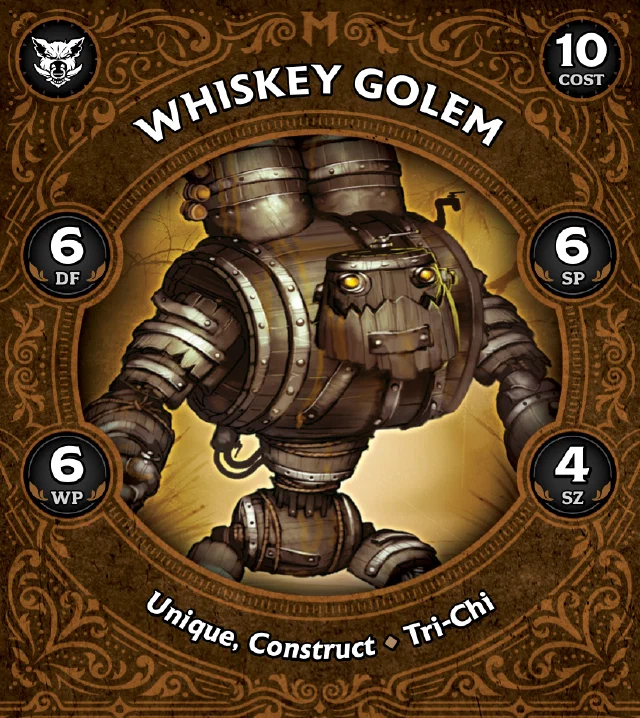 Whiskey Golem front