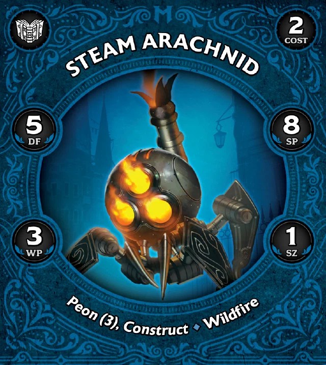 Steam Arachnid C front