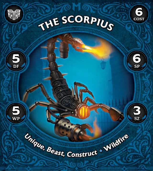 the Scorpius front
