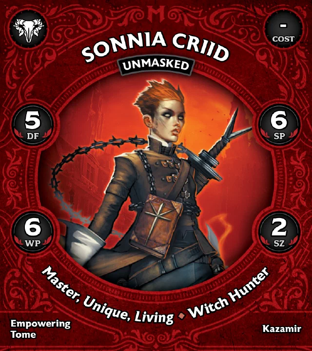 Sonnia Criid Unmasked front