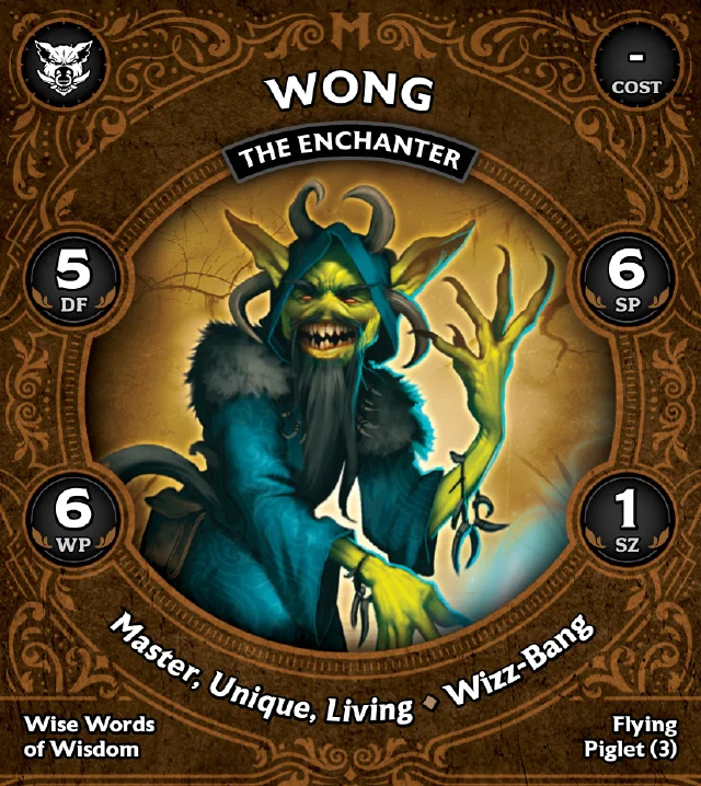 Wong, The Enchanter front