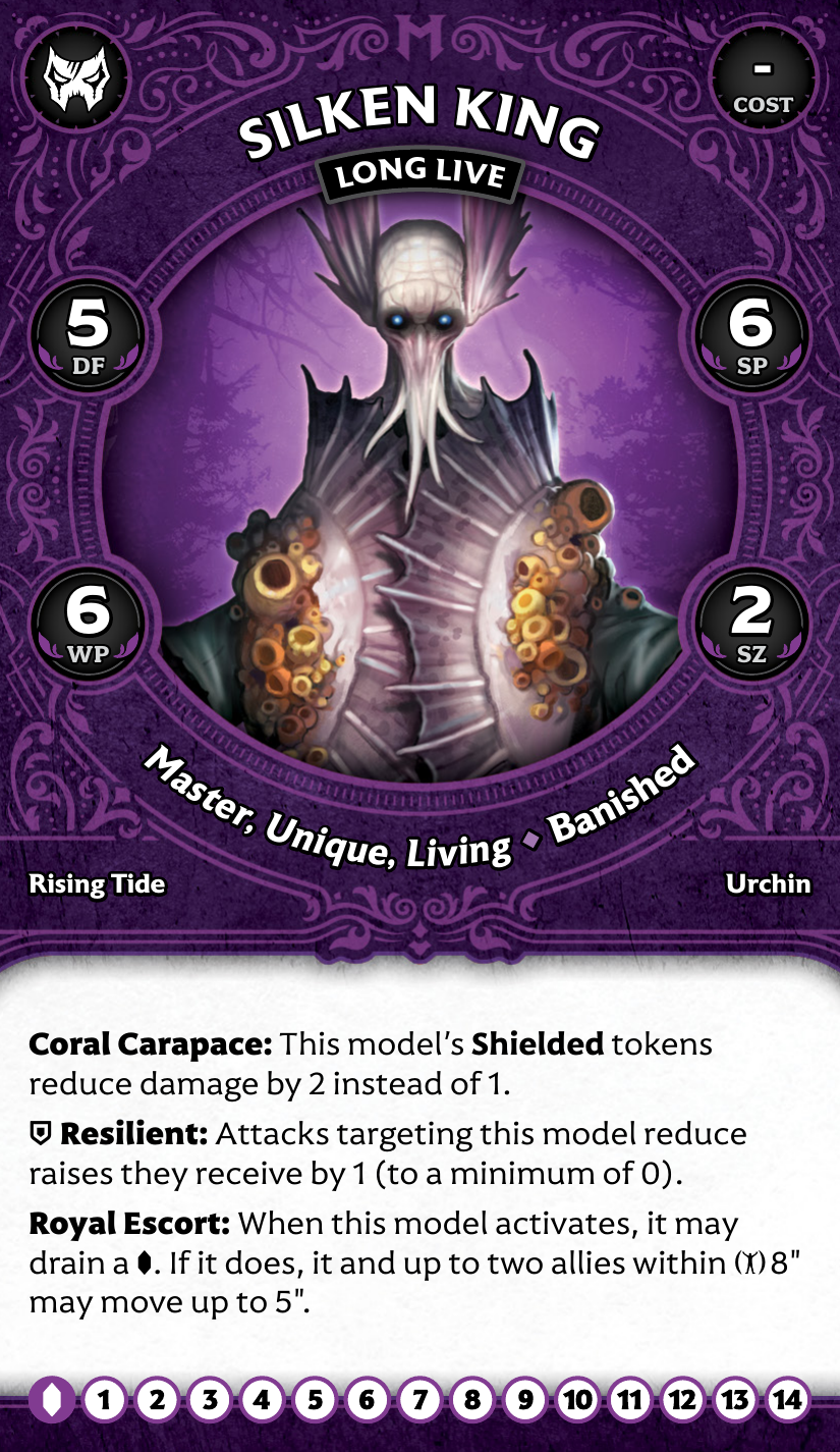 M4E_Stat_Banished_Silken_King_Long_Live front