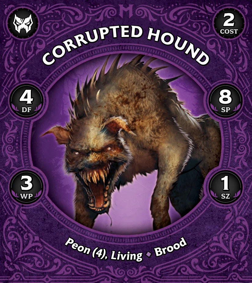 M4E_Stat_Brood_Corrupted_Hound_A front